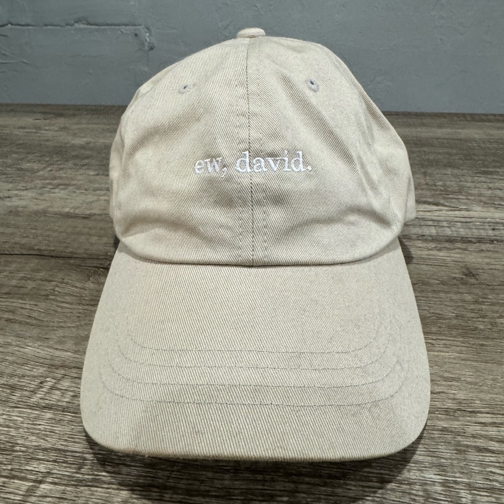 “ ew David “ baseball cap
